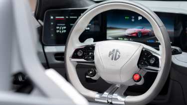 MG Cyberster – interior